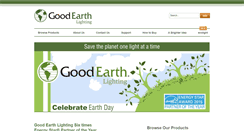 Desktop Screenshot of goodearthlighting.com